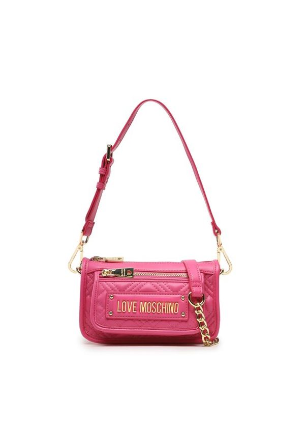 Love Moschino - Torebka LOVE MOSCHINO. Kolor: różowy