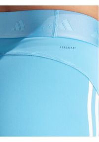 Adidas - adidas Szorty sportowe Hyperglam IR5526 Błękitny Slim Fit. Kolor: niebieski. Materiał: syntetyk #6