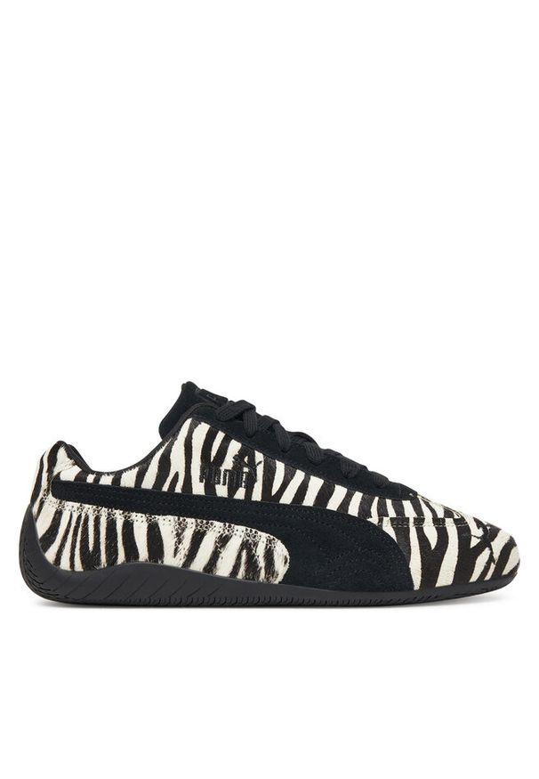Sneakersy Puma. Kolor: czarny. Wzór: motyw zwierzęcy
