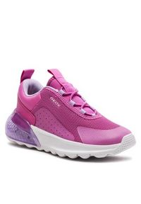 Geox Sneakersy J Activart Illuminus J45LZA 0149J C8257 S Różowy. Kolor: różowy. Materiał: materiał #5