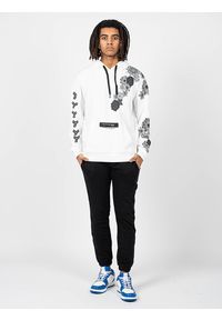 John Richmond - Richmond Sport Bluza "Hoodie". Okazja: na co dzień. Typ kołnierza: kaptur. Materiał: tkanina. Wzór: aplikacja, kwiaty, nadruk. Styl: sportowy #1