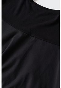 mango - Mango t-shirt bawełniany Panuelo kolor czarny. Kolor: czarny. Materiał: bawełna. Długość rękawa: krótki rękaw. Długość: krótkie #2