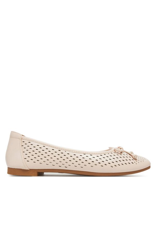 Baleriny Clara Barson. Kolor: beżowy