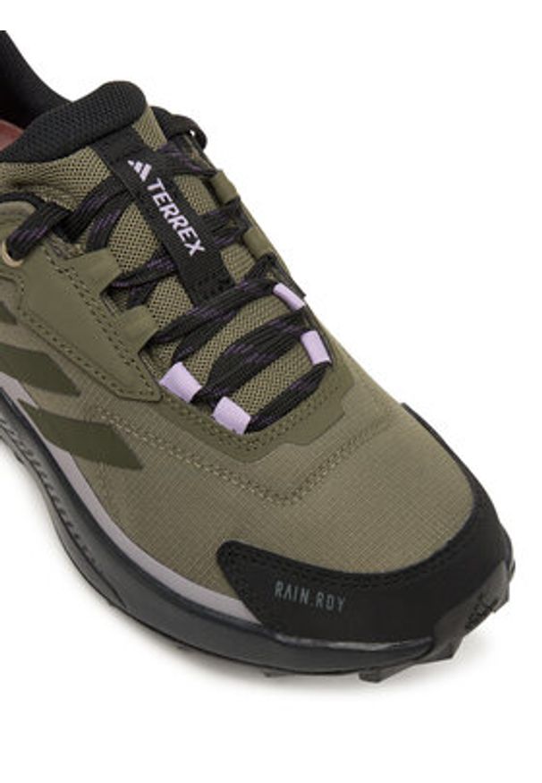 Adidas - adidas Trekkingi Terrex Anylander Rain.Rdy JQ9962 Khaki. Kolor: brązowy. Materiał: materiał