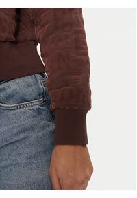 EA7 Emporio Armani Bluza 7W000002 AF10195 UA006 Brązowy Relaxed Fit. Kolor: brązowy. Materiał: bawełna #2