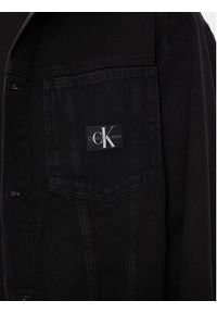 Calvin Klein Jeans Kurtka jeansowa J30J325751 Czarny Relaxed Fit. Kolor: czarny. Materiał: bawełna #5