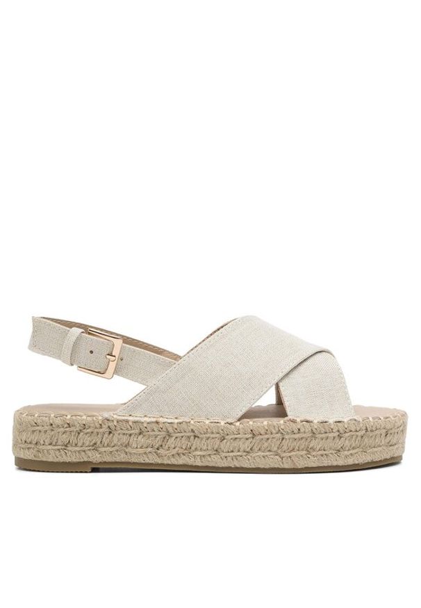 Jenny Fairy Espadryle WSS990-201EOB Beżowy. Kolor: beżowy. Materiał: materiał