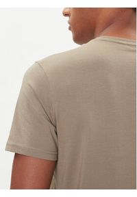 Napapijri T-Shirt Salis NP0A4H8D Beżowy Regular Fit. Kolor: beżowy. Materiał: bawełna #3