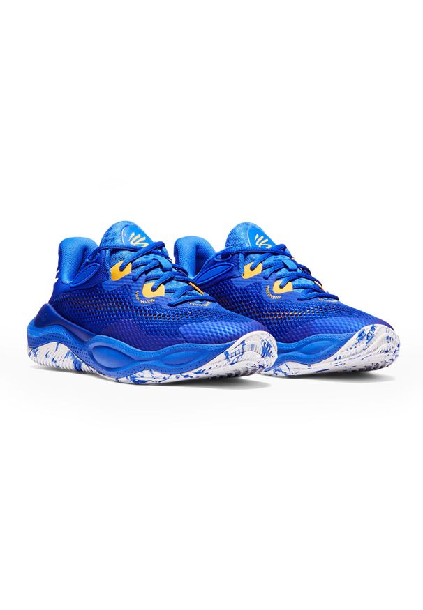 Buty koszykarskie Under Armour Curry Splash 24. Kolor: niebieski. Sport: bieganie, koszykówka