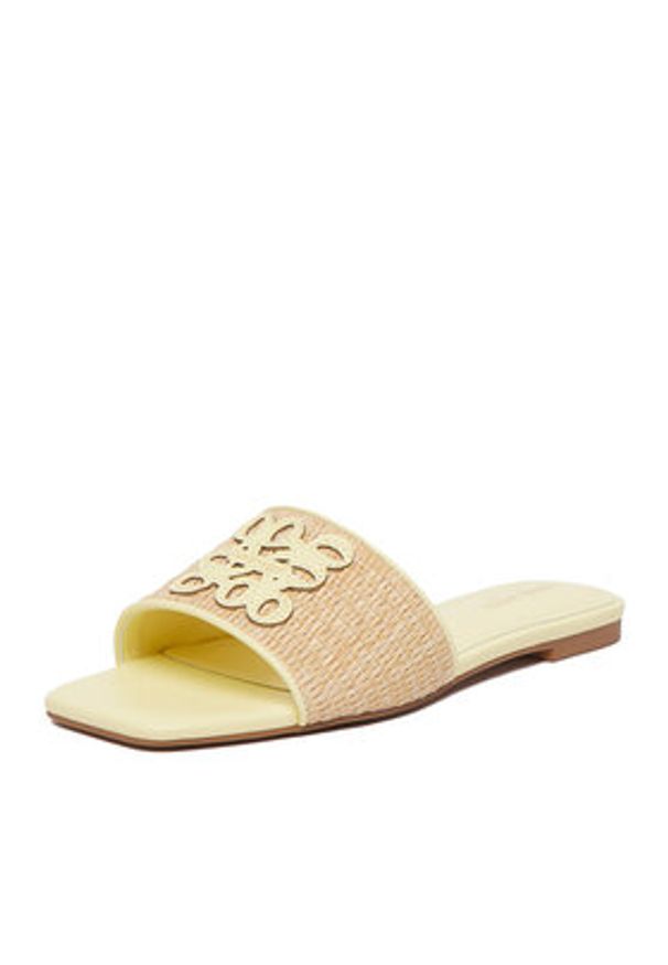 Nine West Klapki CEO-SMRL393661 Beżowy. Kolor: beżowy. Materiał: syntetyk