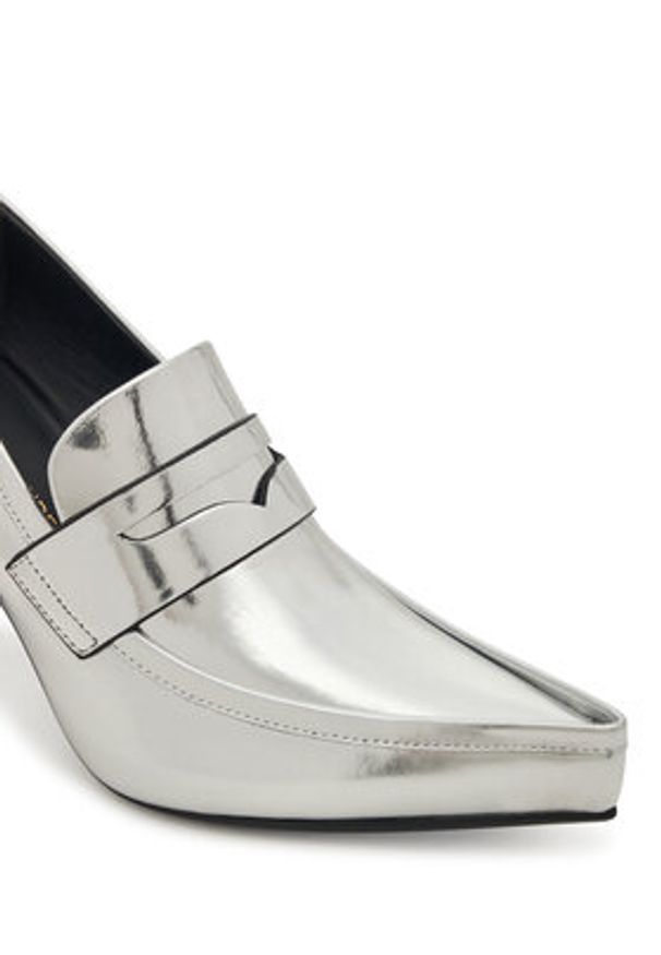 United Nude Półbuty Gem Loafer Hi 1095514116 Srebrny. Kolor: srebrny. Materiał: skóra