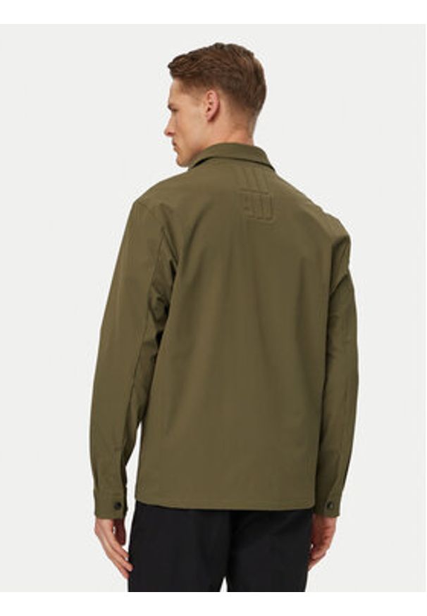 BOSS Koszula PS Spirit70 50560403 Zielony Relaxed Fit. Kolor: zielony. Materiał: syntetyk