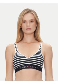 TOMMY HILFIGER - Tommy Hilfiger Biustonosz top UW0UW05205 Granatowy. Kolor: niebieski. Materiał: bawełna