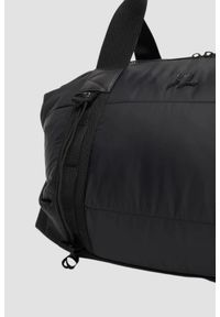 Karl Lagerfeld - KARL LAGERFELD Czarna torba podróżna pikowana. Kolor: czarny. Sport: fitness #3