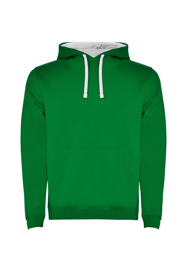 ROLY - Bluza Z Kapturem Dla Dzieci/dzieci Urban Drawstring Hoodie. Typ kołnierza: kaptur. Kolor: biały, wielokolorowy, zielony