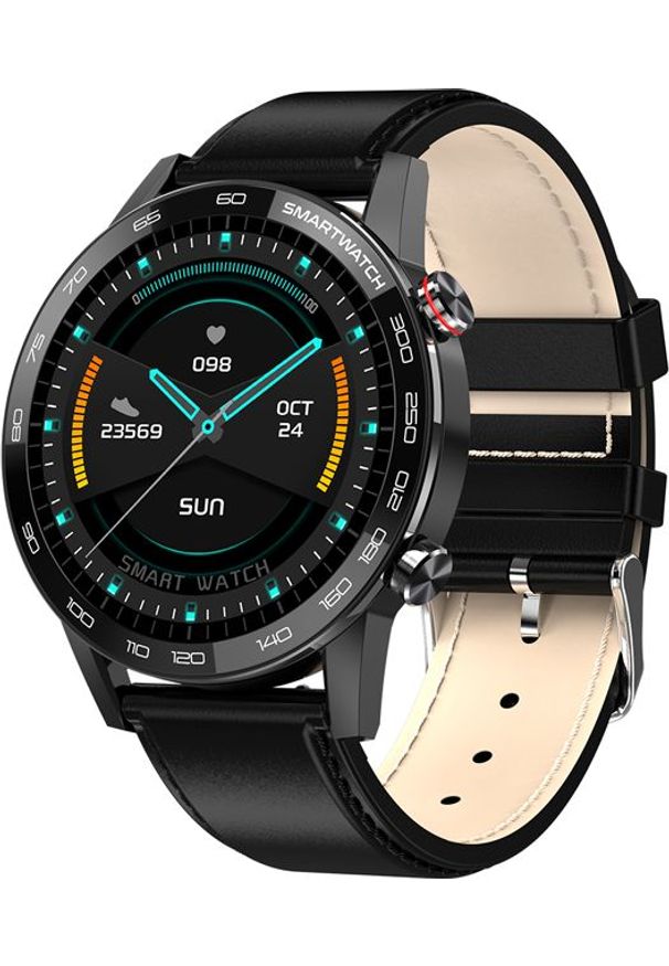 Smartwatch Microwear L16 Czarny. Rodzaj zegarka: smartwatch. Kolor: czarny