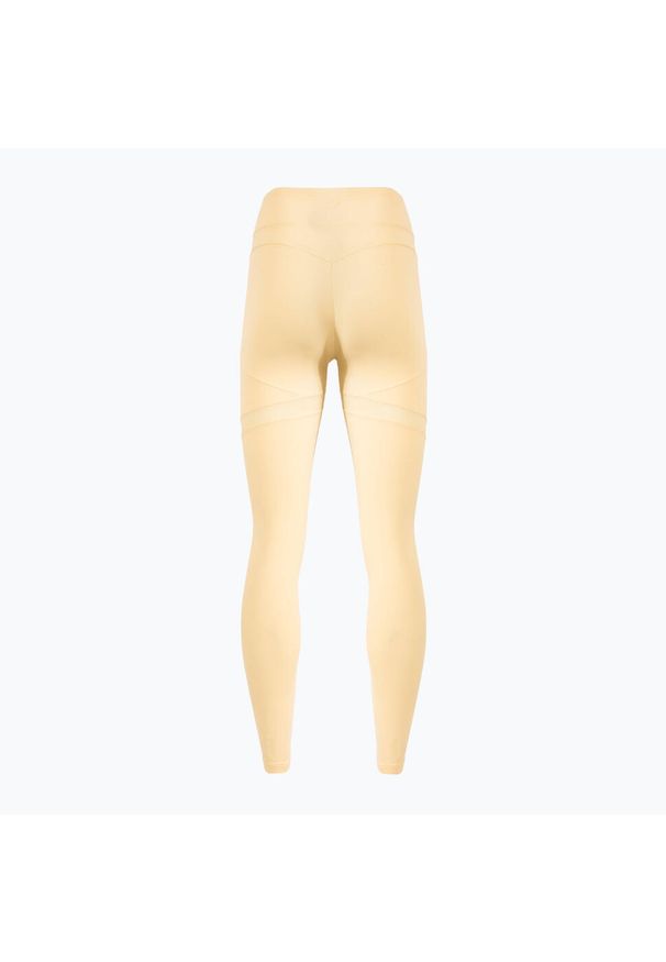 GYMSHARK - Legginsy treningowe damskie Gymshark Whitney V3. Kolor: żółty. Sport: fitness
