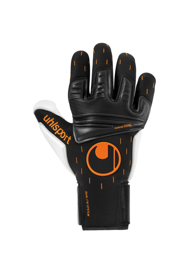 UHLSPORT - Rękawice bramkarskie Uhlsport Speed Contact Absolutgrip. Kolor: czarny. Sport: piłka nożna