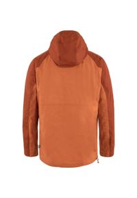 Fjällräven - Kurtka turystyczna męska Fjallraven Vardag Anorak. Kolor: pomarańczowy. Materiał: softshell. Sport: turystyka piesza