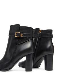 Lauren Ralph Lauren - LAUREN RALPH LAUREN Botki 802974474001 Czarny. Kolor: czarny. Materiał: skóra #5