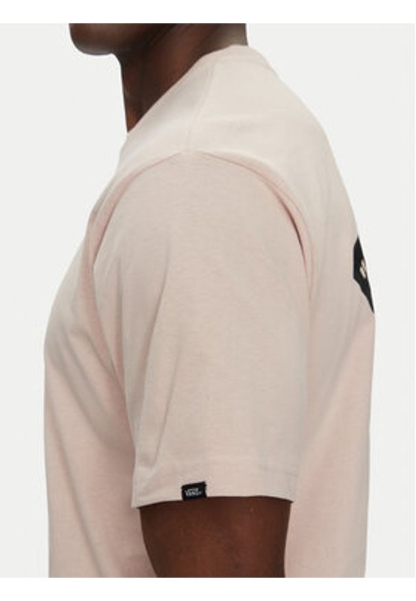 Vans T-Shirt Style 76 II VN000P50 Różowy Loose Fit. Kolor: różowy. Materiał: bawełna