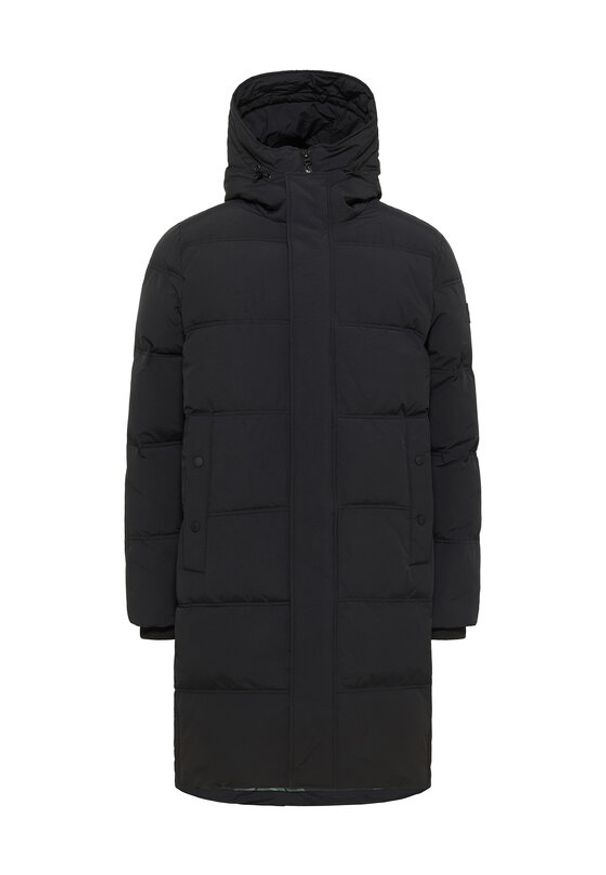 Mustang Płaszcz zimowy Leroy 1016897 Czarny Regular Fit. Kolor: czarny. Materiał: syntetyk. Sezon: zima