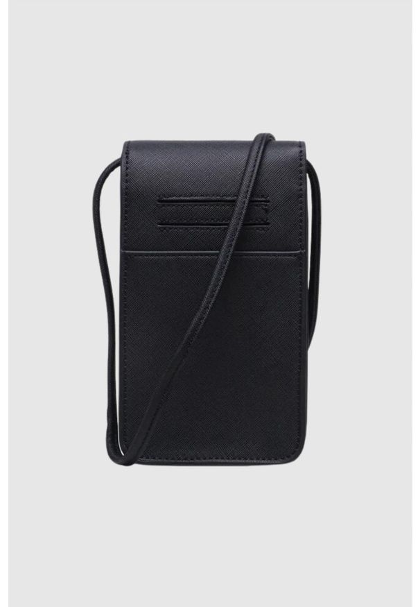 Valentino by Mario Valentino - VALENTINO Czarne etui na telefon Crossy. Kolor: czarny. Rodzaj torebki: na ramię