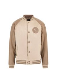 Guess Kurtka bomber M5BL2B K1062 Beżowy Regular Fit. Kolor: beżowy. Materiał: syntetyk #7