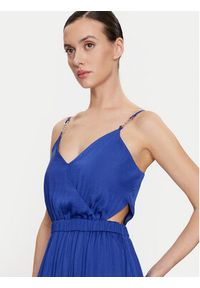 Morgan Sukienka letnia 241-RILDA Niebieski Loose Fit. Kolor: niebieski. Materiał: syntetyk. Sezon: lato #5