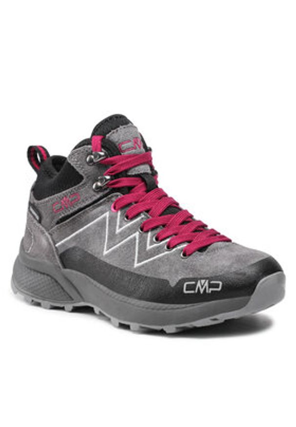 CMP Trekkingi Kaleepso Mid Hiking Shoe Wp 31Q4916 Szary. Kolor: szary. Materiał: zamsz, skóra