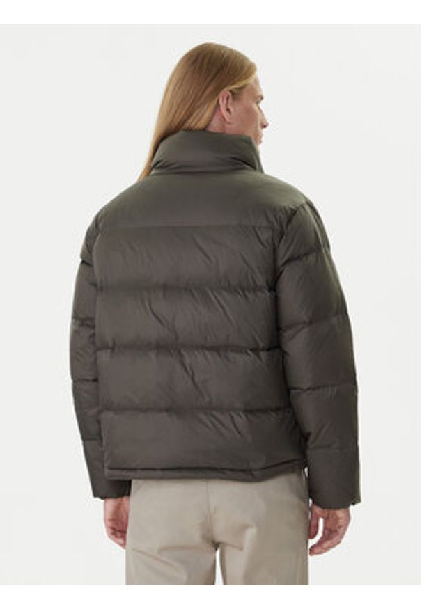 Calvin Klein Kurtka puchowa LV04LD529G Brązowy Regular Fit. Kolor: brązowy. Materiał: syntetyk