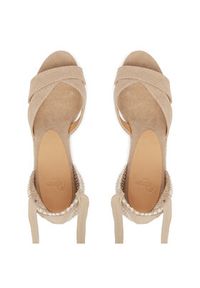 Castañer Espadryle Bailey 25633 Beżowy. Kolor: beżowy. Materiał: materiał #4