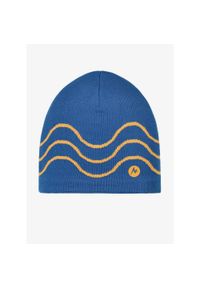 Czapka zimowa Marmot 50th Anniversary Beanie - trail blue/golden sun. Kolor: niebieski. Sezon: zima