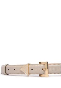 Guess Pasek Damski BW9320 P6125 Beżowy. Kolor: beżowy. Materiał: skóra #3