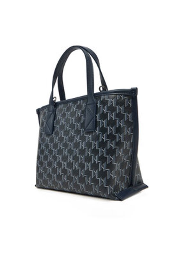 Karl Lagerfeld - KARL LAGERFELD Torebka A1W30184 Granatowy. Kolor: niebieski. Materiał: skórzane