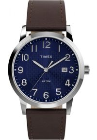 Zegarek Timex Zegarek męski Timex TW2Y67500 brązowy. Kolor: brązowy #1
