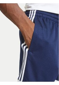 Adidas - adidas Szorty sportowe Mock Eyelet JY1310 Granatowy Regular Fit. Kolor: niebieski. Materiał: syntetyk. Styl: sportowy #4