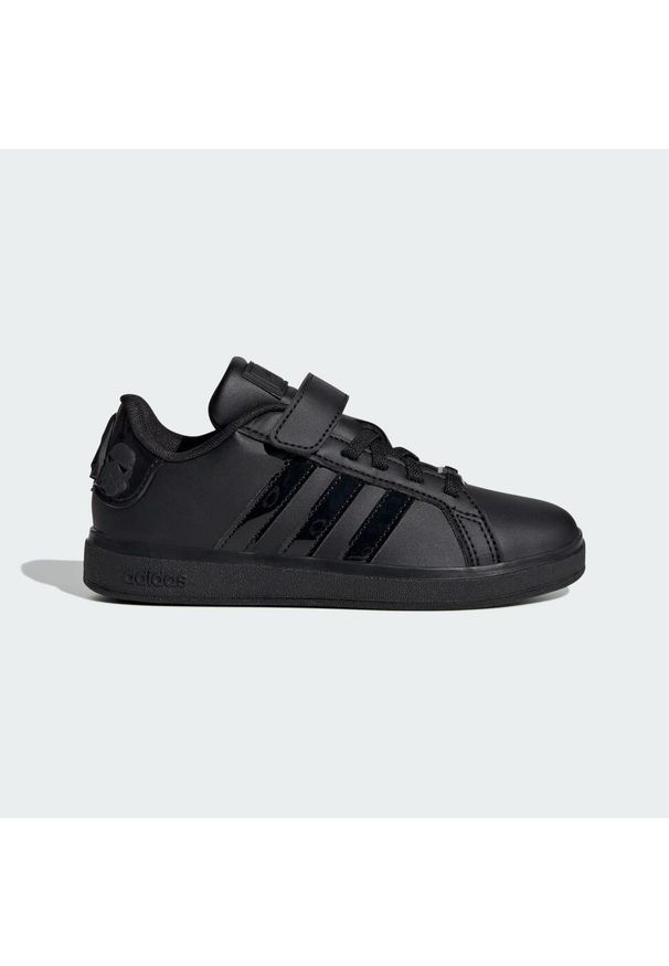 Buty Adidas Star Wars Grand Court 2.0 Children. Kolor: czarny. Materiał: materiał. Wzór: motyw z bajki