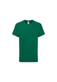 FRUIT OF THE LOOM - Koszulka Dziecięca Iconic 195. Kolor: zielony