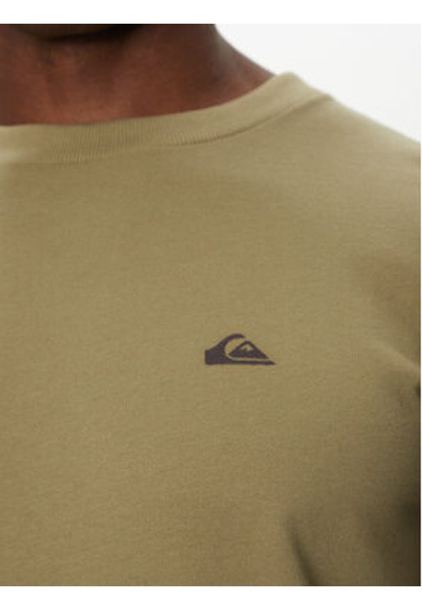 Quiksilver Bluza EQYFT04953 Zielony Regular Fit. Kolor: zielony. Materiał: syntetyk, bawełna