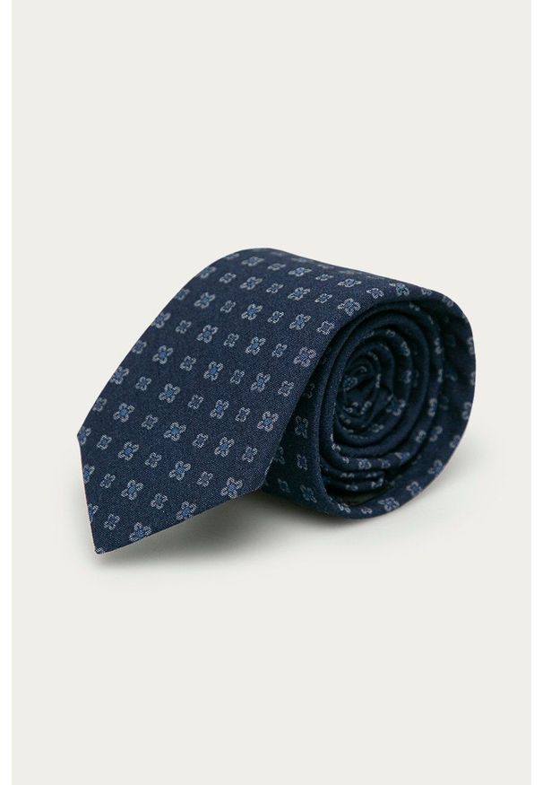 Strellson - Krawat. Kolor: niebieski