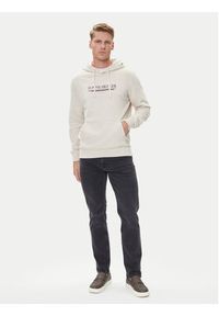 TOMMY HILFIGER - Tommy Hilfiger Bluza Brand Love MW0MW40534 Beżowy Regular Fit. Kolor: beżowy. Materiał: bawełna #5