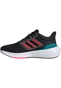 Adidas - Buty adidas Ultrabounce Jr IG5397 czarne. Zapięcie: sznurówki. Kolor: czarny. Materiał: materiał, guma. Szerokość cholewki: normalna. Sport: fitness #4