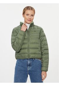 Calvin Klein Jeans Kurtka przejściowa Ul Short Puffer J20J222585 Zielony Regular Fit. Kolor: zielony. Materiał: syntetyk. Styl: street #1