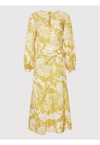 Ted Baker Sukienka koktajlowa Saraiy 261810 Żółty Regular Fit. Kolor: żółty. Materiał: wiskoza. Styl: wizytowy #3