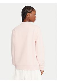 Lacoste Bluza SF5245 Różowy Relaxed Fit. Kolor: różowy. Materiał: bawełna