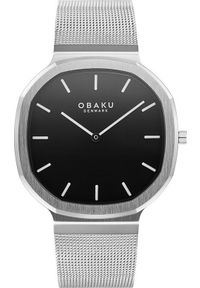 Zegarek OBAKU Zegarek męski Obaku Denmark V253GXCBMC srebrny. Kolor: srebrny #1