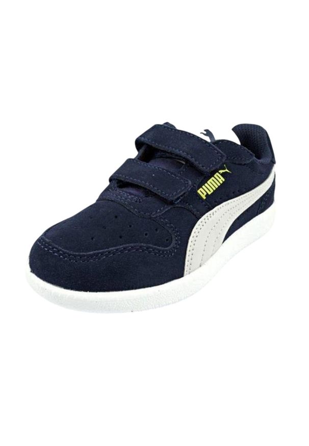 Puma - Zamszowe Trampki Dziecięce Icra. Kolor: niebieski. Materiał: zamsz. Sport: turystyka piesza