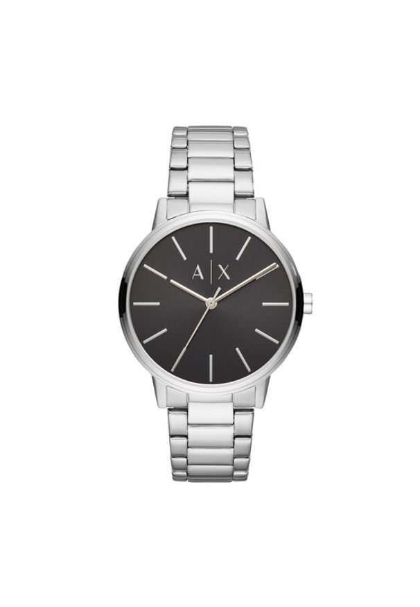 Armani Exchange Zegarek Cayde AX2700 Srebrny. Kolor: srebrny