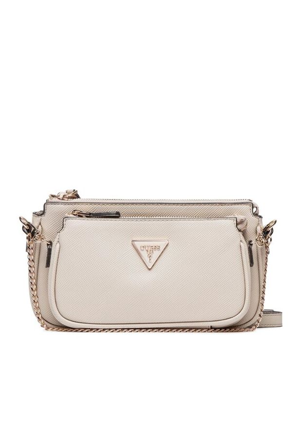 Guess Torebka Noelle (ZG) Mini-Bags HWZG78 79710 Écru. Materiał: skórzane